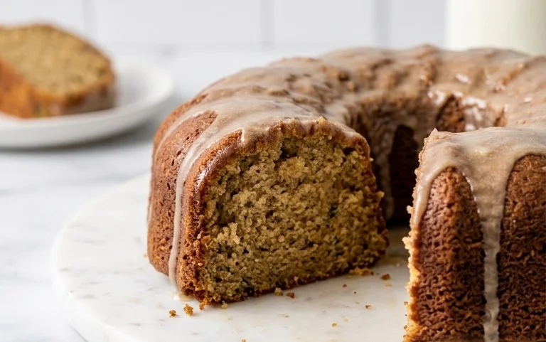 Brown Butter Zucchini Cake- Delicious Moist Coffee Treat