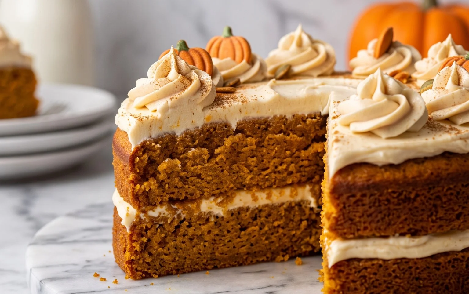 Easy Halloween Pumpkin Cake Recipe – Festive & Delicious