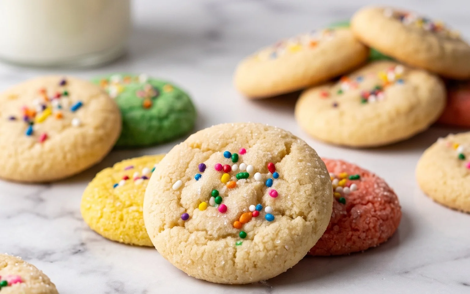 Crisp Chewy Mini Sugar Cookies – Delightful Indulgence