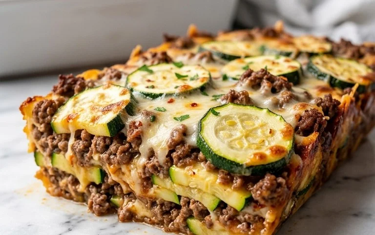 Easy Ground Beef Zucchini Casserole – Weeknight Family Meal