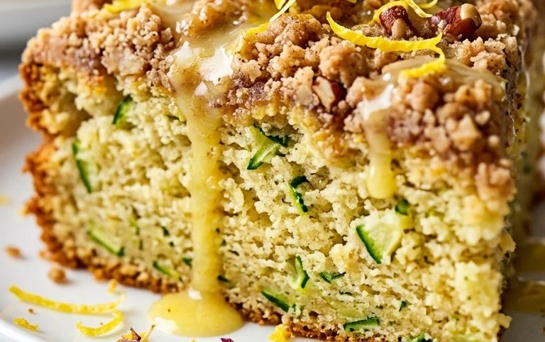 Lemon Zucchini Coffee Cake