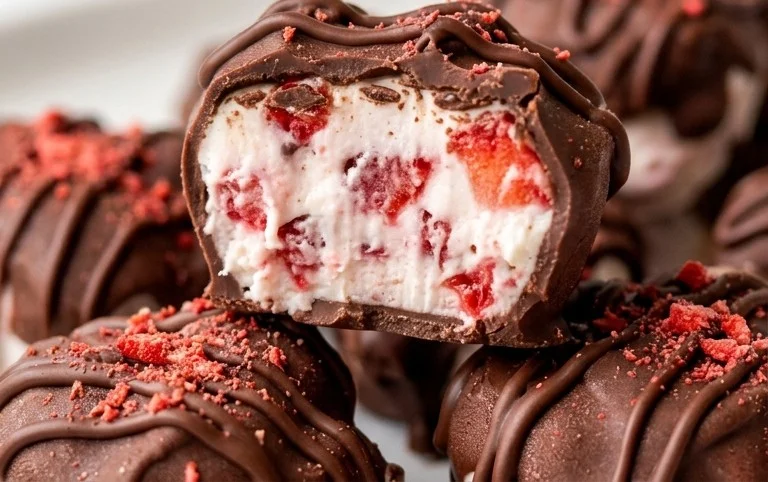 Chocolate Strawberry Yogurt Clusters (Viral Recipe!)