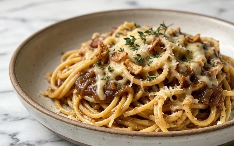 Easy French Onion Pasta – Weeknight Dinner
