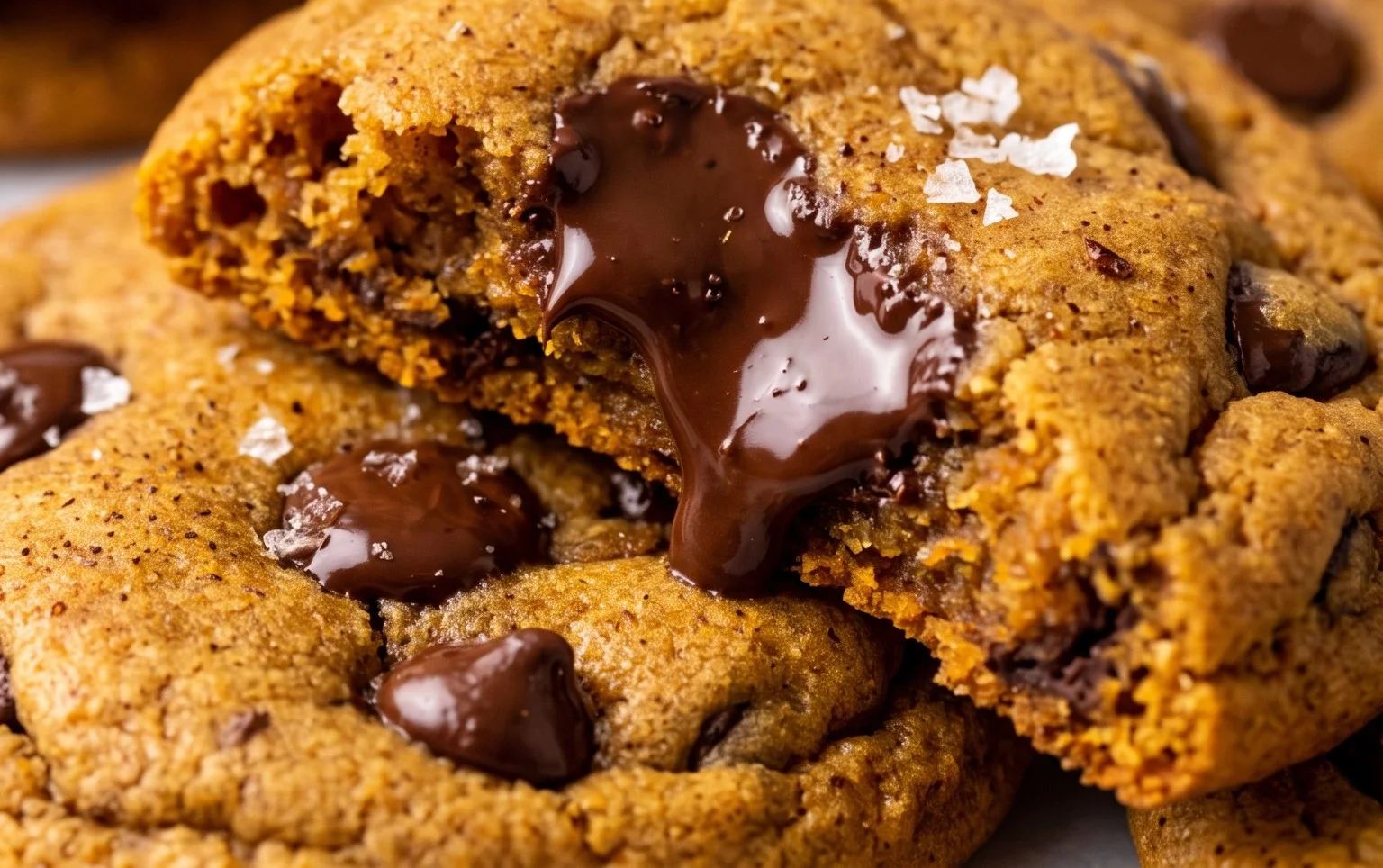 Chewy Pumpkin Chocolate Chip Cookies